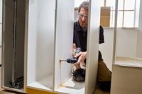 Bosch Blauw GSR 12V-35 FC Accu Schroefboormachine | Set | 2 x 3.0 Ah + Snellader | In L-Boxx 102 - 06019H3008 - thumbnail