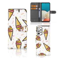 Samsung Galaxy A73 5G | Book Cover | Icecream - thumbnail