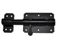 Waelbers Plaatgrendel 14-90x65mm zwart - 10 Stuk(s) - 105327.05 - thumbnail