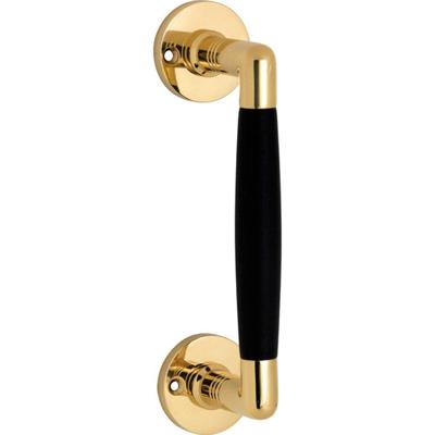 Deurgreep Ton op rond rozet MGG/ebben