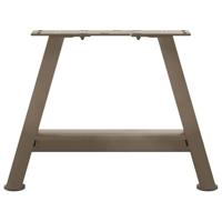 Salontafelpoten 2 st A-vormig 50x(30-31) cm staal - thumbnail