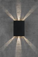 Buitenlamp Up & down Nordlux &apos;Fold 10&apos; 4 patronen 10W led 21 cm - thumbnail