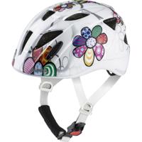 Olympic Sportswear Alpina sports kinderhelm ximo flash white flower 49-54 glans - thumbnail
