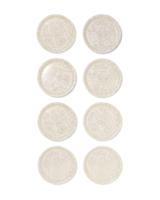 HEMA Borden ⌀22.5cm papier bloemen - 8 stuks - thumbnail