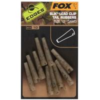 Fox Edges Camo Size 10 Slik Lead Clip Tail Rubber - thumbnail