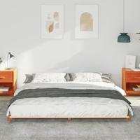 Bedframe Wasbruin 180 x 200 cm Massief grenenhout - thumbnail