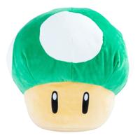 Super Mario Mocchi-Mocchi Mega Plush Figure 1-Up Mushroom 36 cm - thumbnail
