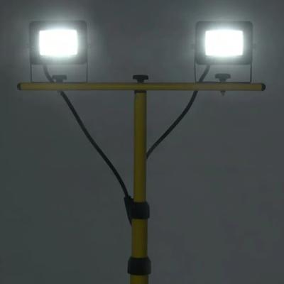 VidaXL Spotlight met statief led 2x10 w koudwit