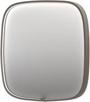 Ben Sandro Spiegel 80x4x80 cm Geborsteld RVS - thumbnail