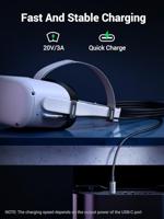 Ugreen 90629 USB-kabel USB 3.2 Gen 1 (3.1 Gen 1) 5 m USB C Zwart - thumbnail