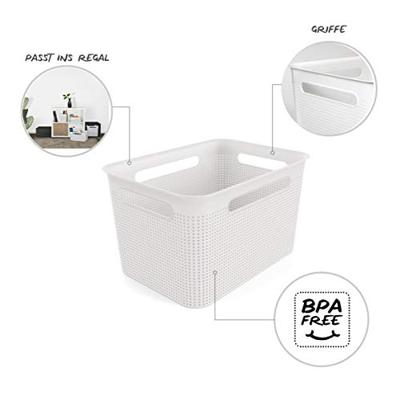 Rotho BRISEN Opbergmand 36x26,2x21,1 cm 16L Wit