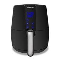 Inventum GF254HLD friteuse Enkel 2,5 l Vrijstaand 1500 W Friteuse met weinig vet Zwart, Zilver - thumbnail