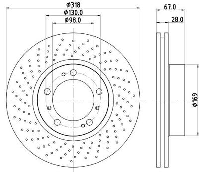 Remschijven 8DD355127501