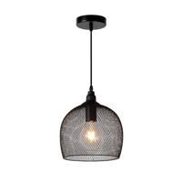 Lucide MESH - Hanglamp - Ø 22 cm - 1xE27 - Zwart - thumbnail