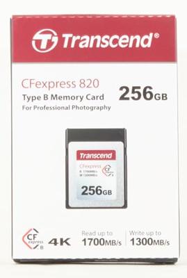 Transcend 256GB CFexpress Type-B 1700mb/s - thumbnail