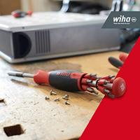 Wiha Magazin-Bithalter LiftUp 26one 13 Doppelbits Torx/PH/PZ/ISK/IVK/S Elektronica en fijnmechanica, Werkplaats, VDE Bitschroevendraaier 1/4 (6.3 mm) - thumbnail