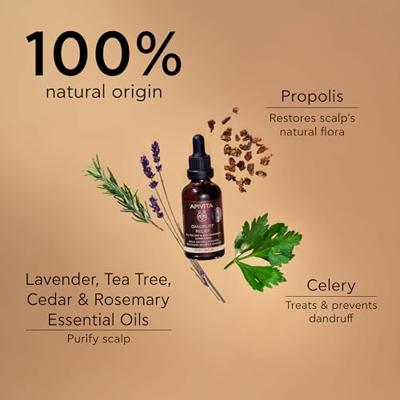 Apivita Hair Care Treatment Dandruff Relief Oil 50ml