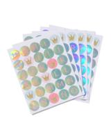 HEMA Stickers letters prinses - 6 vellen (roze) - thumbnail