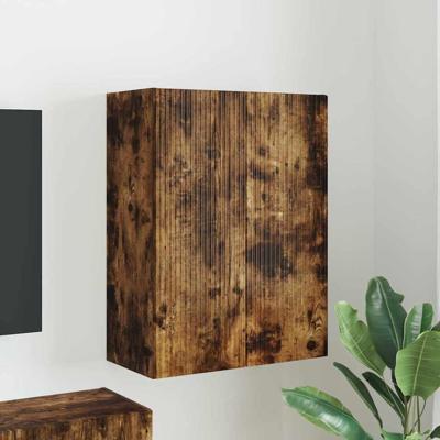 TV-wandkast Gerookt eiken 59,5 x 31 x 80 cm Bewerkt hout TV-wandkast Gerookt eiken 59,5 x 31 x 80 cm Bewerkt hout