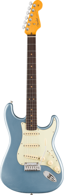 Fender American Ultra Luxe Vintage '60s Stratocaster, Ice Blue Metallic RW