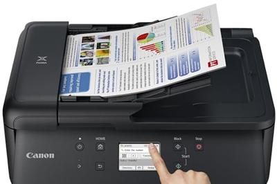 Canon Pixma TR 7650 Multifunctionele printer Inkjet Kleur A4 Printen, scannen, kopiëren, faxen ADF, Duplex, WiFi - thumbnail