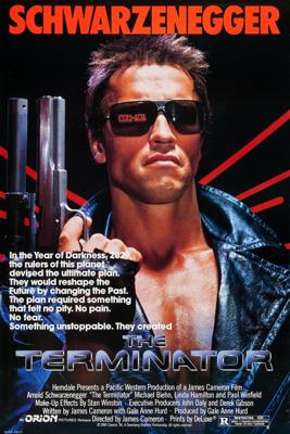 Poster - Terminator, 1984, Originele Filmposter, Premium Print, Professioneel Fotopapier