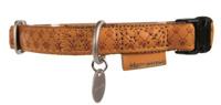 MACLEATHER HALSBAND BRUIN 20 MMX35-50 CM - thumbnail