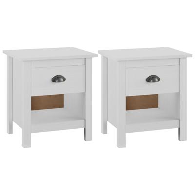 VidaXL Nachtkastjes 2 st hill range 46x35x49,5 cm massief grenenhout VidaXL Nachtkastjes 2 st hill range 46x35x49,5 cm massief grenenhout
