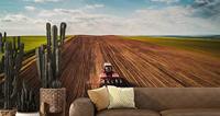 Fotobehang - Landbouw, premium print, inclusief behanglijm - thumbnail