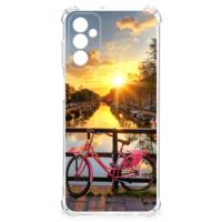 Samsung Galaxy M13 4G | M23 Telefoonhoesje met valbescherming Amsterdamse Grachten - thumbnail