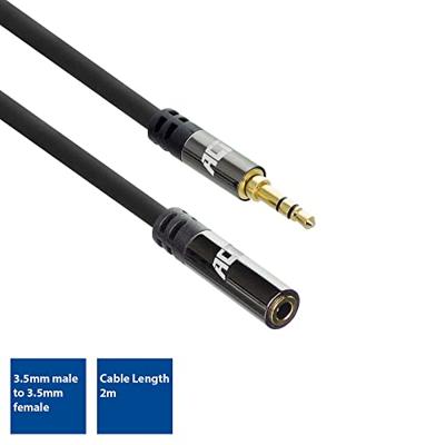 ACT 3,5mm jack verlengkabel M/F 2m