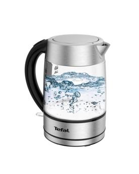 Tefal KI772D waterkoker 1,7 l 2400 W Roestvrijstaal, Transparant