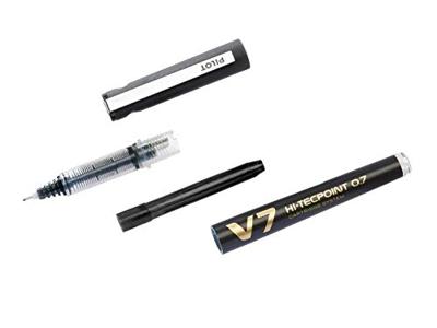 Rollerpen pilot begreen hi-tecpoint v7 m blauw | 10 stuks