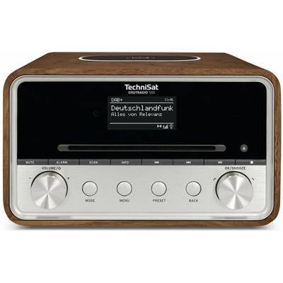 TechniSat DIGITRADIO 586 Persoonlijk Analoog & digitaal Zilver, Walnoot