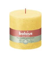 Bolsius rustiekkaars 100/100 sunny yellow - thumbnail