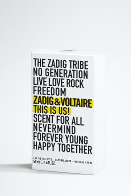 Zadig & Voltaire This is Us! SNFH Eau de toilette Spray 50 ml Dames