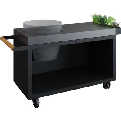 OFYR | Kamado Table Black 135 PRO | Concrete BGE