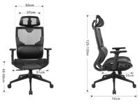 Sandberg ErgoFusion Gaming Chair Mesh - thumbnail