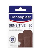 Hansaplast Sensitive skintone medium dark 20 Stuks - thumbnail