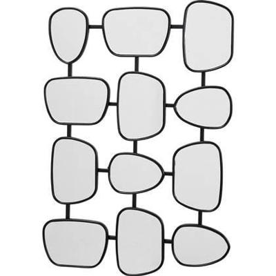 Kare Wandspiegel Nastro Black 80x114cm