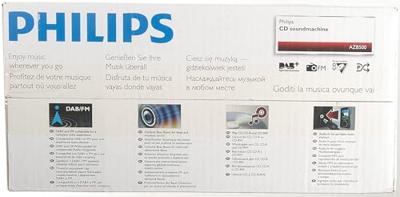 Philips AZB500 radio-CD speler met DAB+