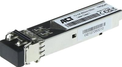 ACT SFP SX transceiver gecodeerd voor Dell SFP-1G-SX