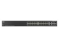 Cisco SG300-28MP-K9-EU Gigabit Ethernet (26 10/100/1000 PoE-poorten, 2 combo mini-GBIC-poorten) - thumbnail
