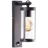 Brilliant Zwarte wandlampSidney met sensor - 44291/06 - thumbnail