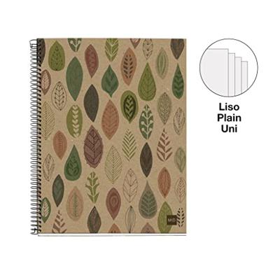 Miquelrius Notitieboek - leaves - a5 blanco - 120 blz Miquelrius Notitieboek - leaves - a5 blanco - 120 blz