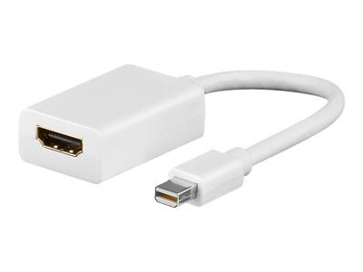 HDMI Adapter - HDMI 1.4 (F) naar mini Displayport (M) - 20cm - Full HD (1080p HD)