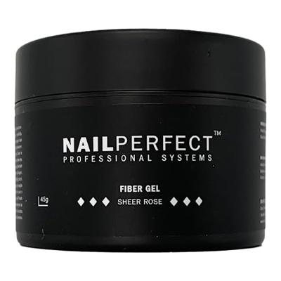 NailPerfect Gel Fiber Gel Sheer Rose 45gr