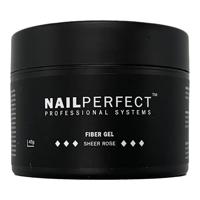 NailPerfect Gel Fiber Gel Sheer Rose 45gr - thumbnail
