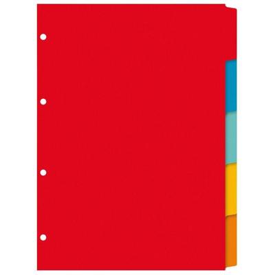 Tabbladen Kangaro 4-gaats PE405 5-delig assorti karton | 50 stuks