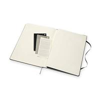 Moleskine notitieboek professional, ft A4, gelijnd, harde cover, 189 blad, zwart - thumbnail